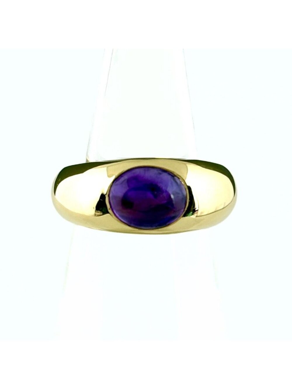 Tiffany & Co Amethyst Ring YG Yellow Gold